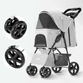 Fordable Pet Stroller for Cats & Dogs