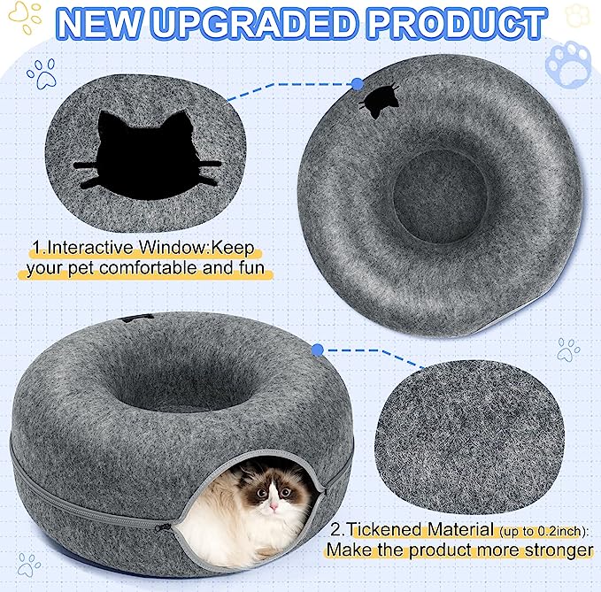 Cat Tunnel Bed