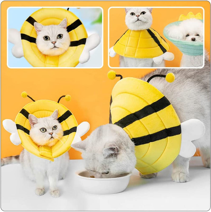 Cute Bee Shape Recovery Collar for Small dogs & Cats