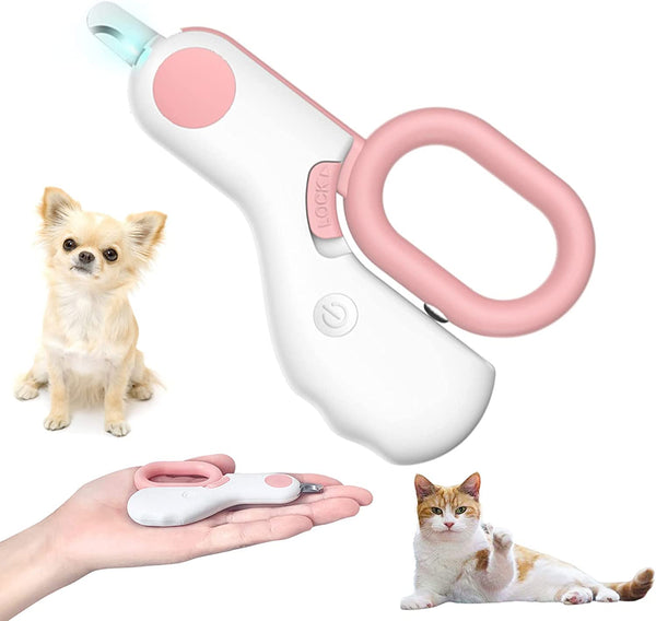 Nail Clippers with LED Light for Small Dogs & Cats