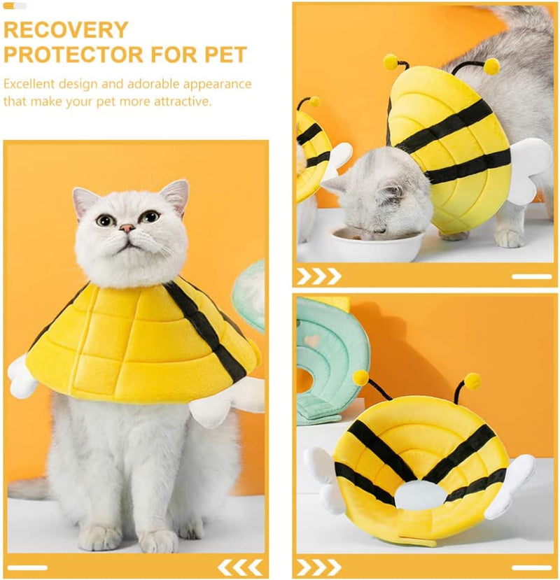 Cute Bee Shape Recovery Collar for Small dogs & Cats