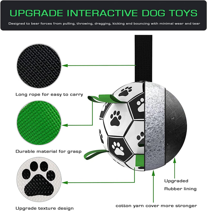 Interactive Dog Toy Soccer ball