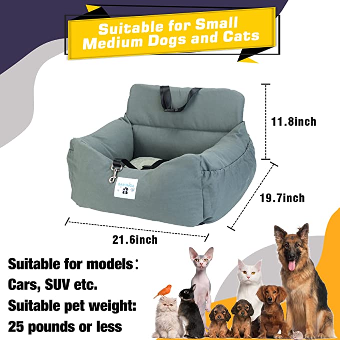 Portable Pet Booster Seat for Dogs