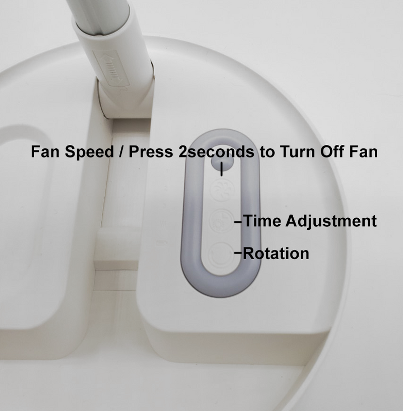 Portable Standing Fan with Remote Controller