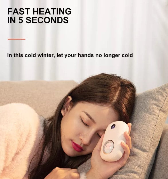 10000mAh/6500mAh Rechargeable Hand Warmer With Portable Power Bank