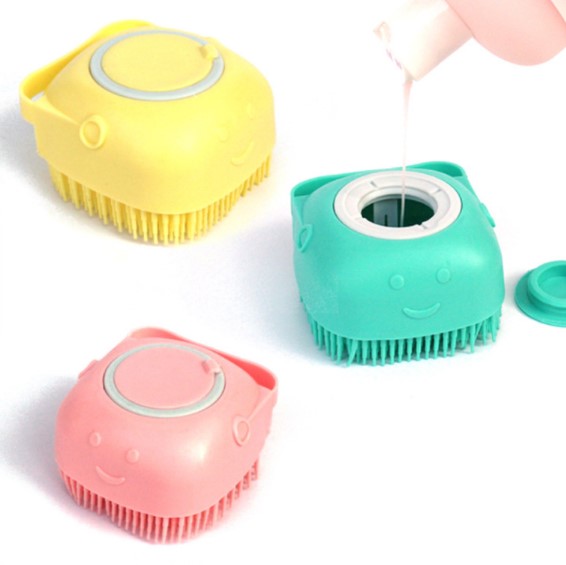 Soft Silicone Pet Bath Brush