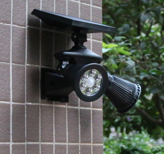 Solar Garden lights outdoor waterproof led security spotlight