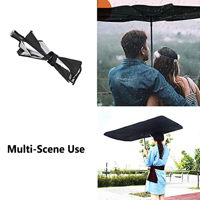 Sun Shade Umbrella with Storage Pouch