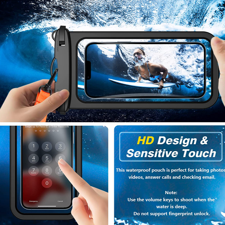 Waterproof Phone Pouch (2 Pack)