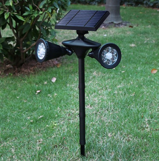 Solar Garden lights outdoor waterproof led security spotlight